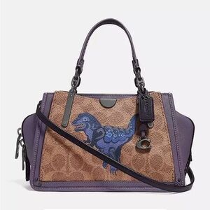 NWT Coach (SOLD OUT everywhere) Dino Purse